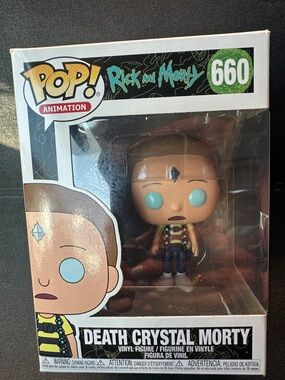 Funko Death Crystal Morty with Teal Accents new in box 660